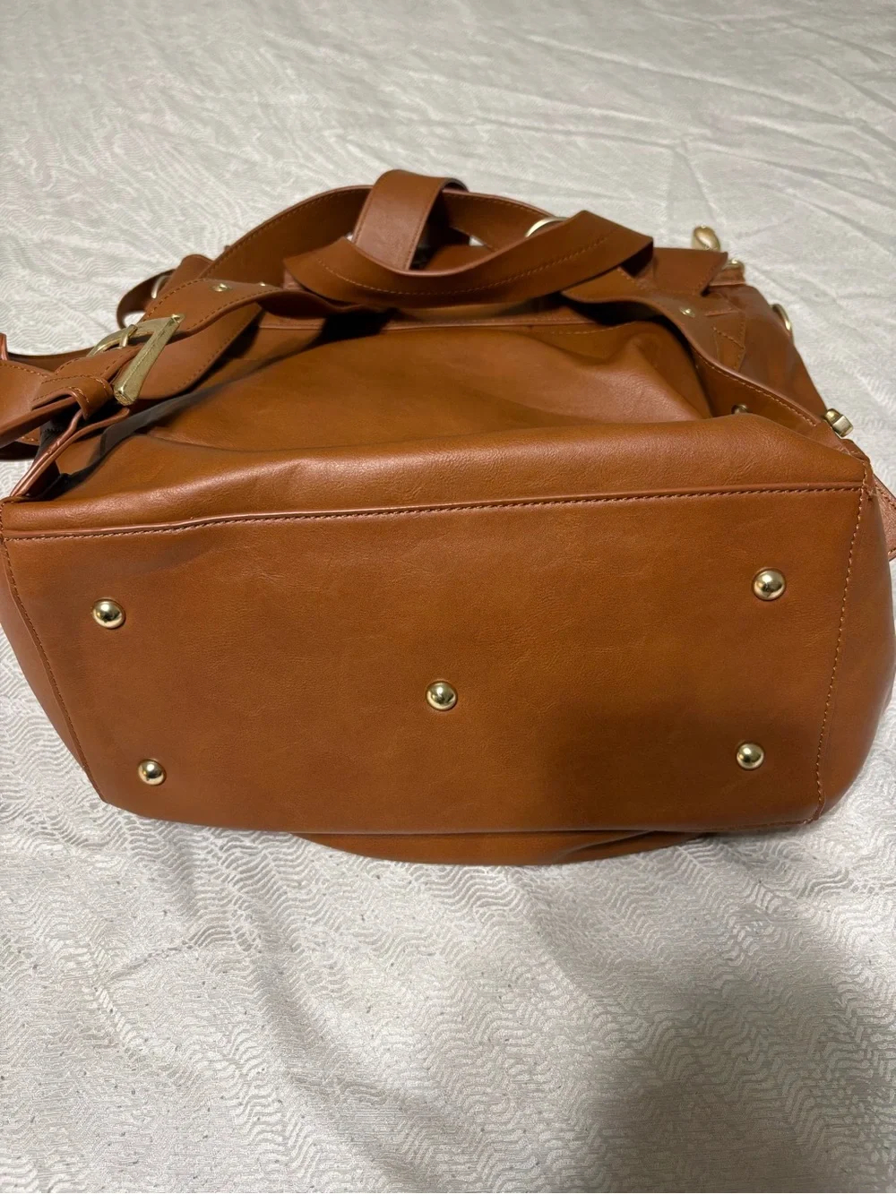 JH Cole Brown Backpack